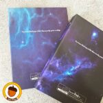 کلاسور 26 حلقه طرح کهکشانی برگ تحریر